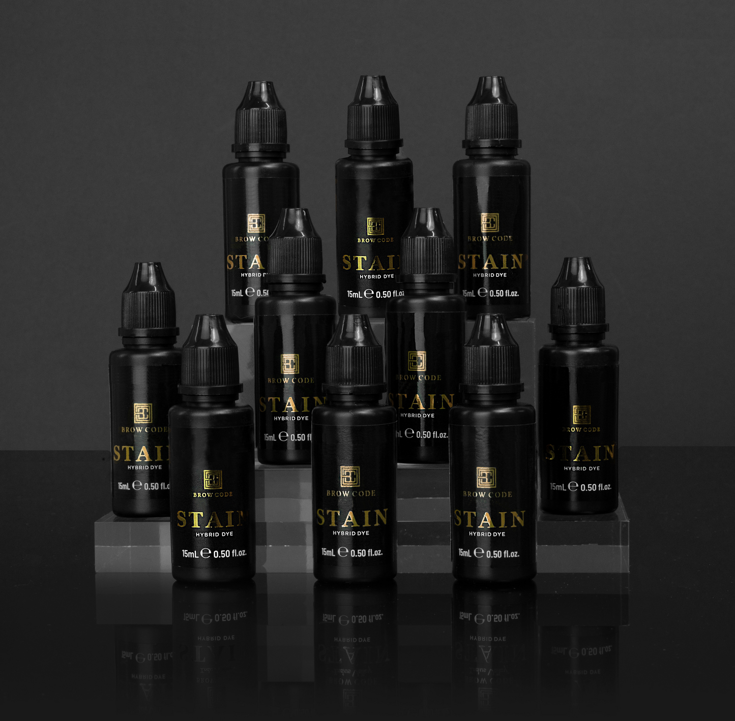 Professional Stain Hybrid Brow Dye Kit