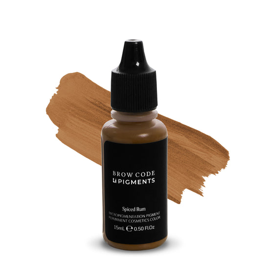 Li Pigments Permanent Makeup - color-spiced-rum with swatch on white background