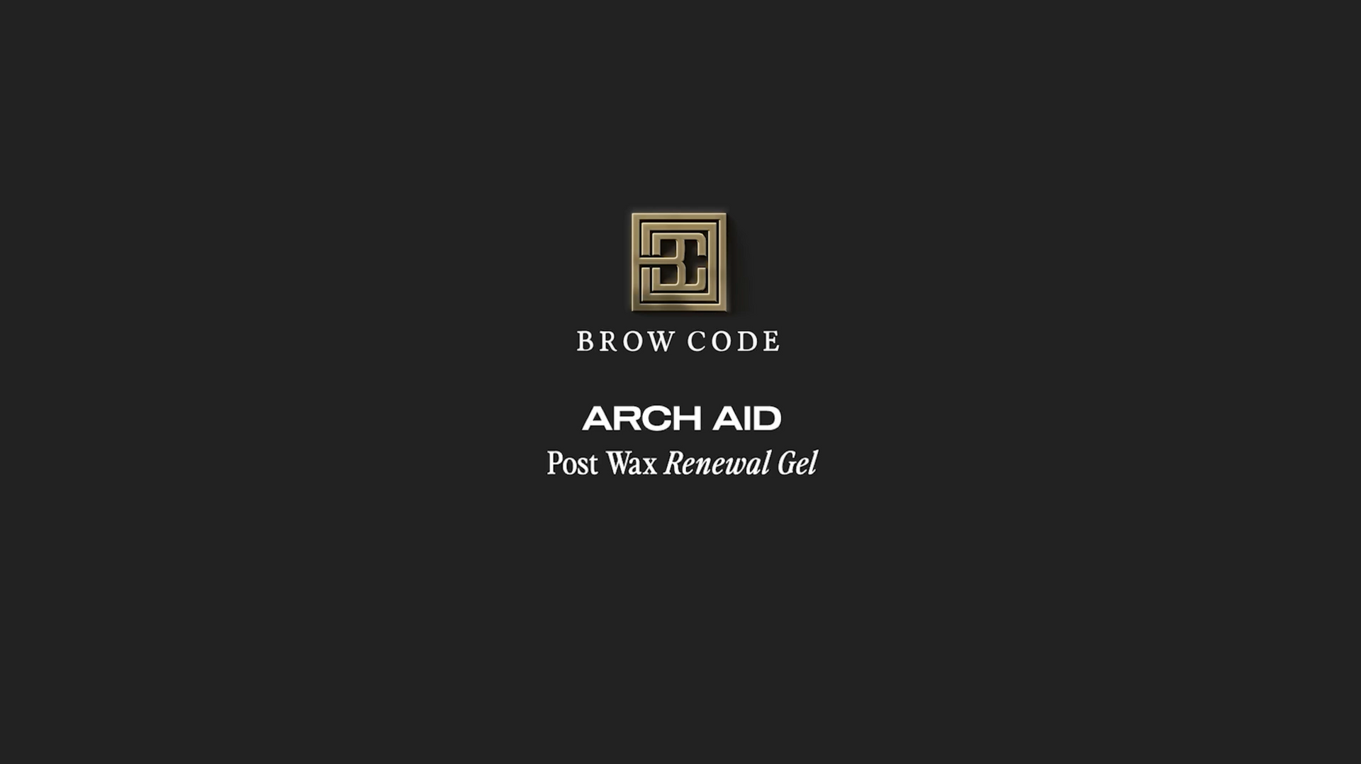 Load video: ARCH AID POST-WAX RENEWAL GEL VIDEO TUTORIAL