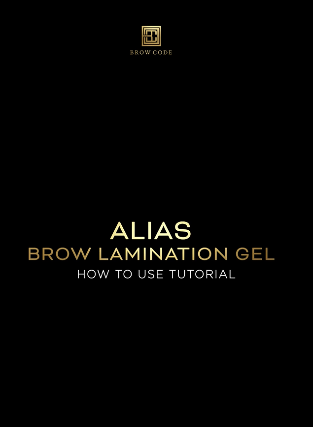Load video: Alias Brow Lamination Gel Tutorial