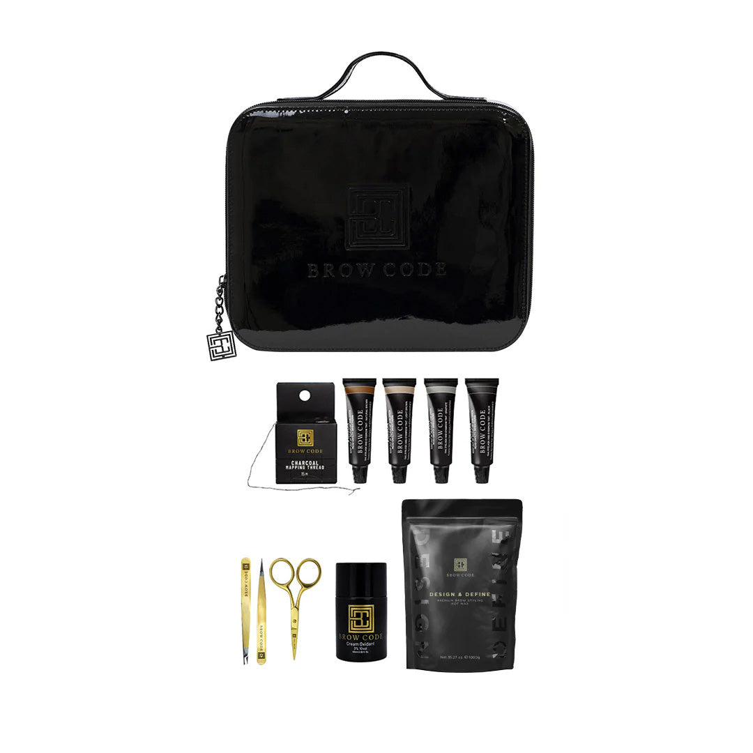 Professional Brow Tint Kit with Wax